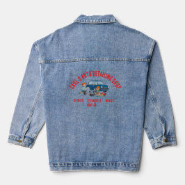Deslocamento automático da Jaqueta Denim Jean
