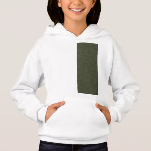 Deslocar Hoodie de Pullover de Crianças Verdes do 