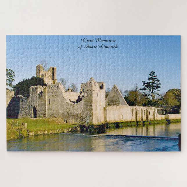 Desmond Castle Adare Limerick Jigsee Quebra-cabeça (Horizontal)