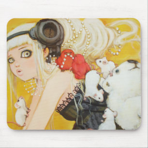 Desordem acima vestida Mousepad