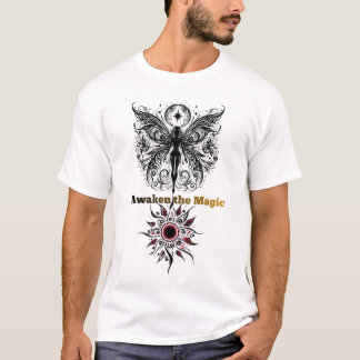 Desperte a Camiseta Gráfica de Fada Celestial Mági