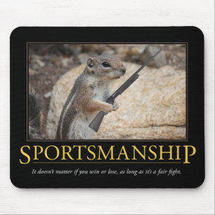 Desportivismo Demotivational Mousepad