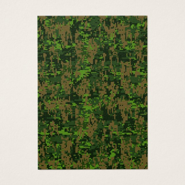 Destaque da Camuflagem Digital do Estilo de Madeir (Frente)