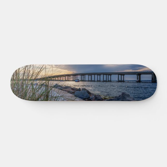 Destin East Pass Pôr do sol Skateboard (Horz)