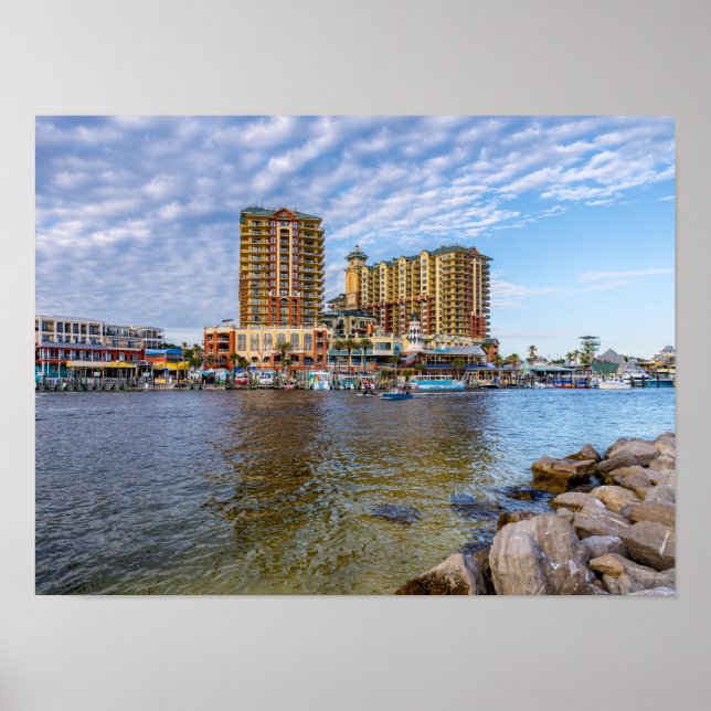 Destin Harbor Boardwalk Poster (Frente)