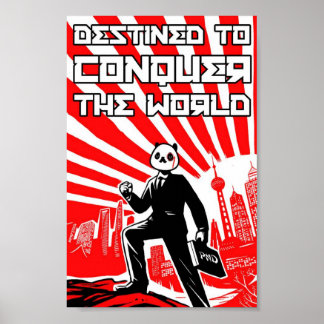 Destinado a conquistar o Poster mundial