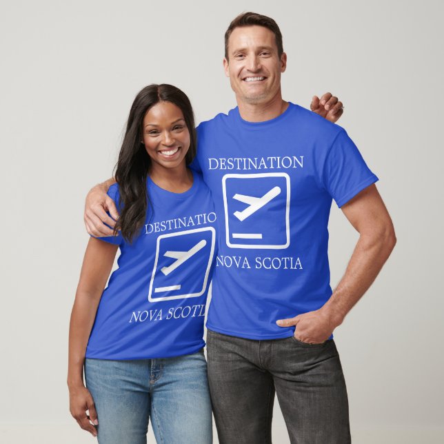 Destino à camisa da Nova Escócia na Costa Leste (Unissex)