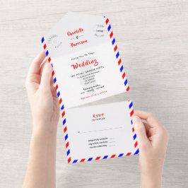 Destino Casamento Portugal Airmail All In One I