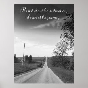 Destino, poster inspirado das citações da viagem