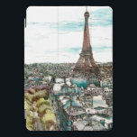 Destinos | Torre Eiffel Vintage na perspectiva de<br><div class="desc">A tarde quebrou e você se transpira em um belo dia em Paris. A aquarela dá-nos uma nova perspectiva para a capital florescente da França. A trabalho de arte fantástica foi pintada por uma e apenas Melissa Wang. Ela nos permite ver Paris através de seus olhos. Com a Torre Eiffel...</div>