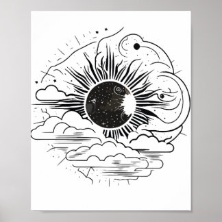 Destrave a energia com o seu Poster de astrologia!