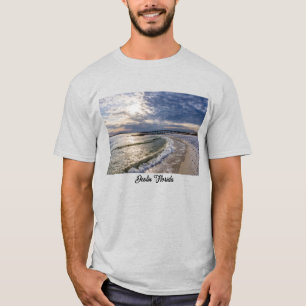 Destruir a camiseta masculina da noite da Flórida