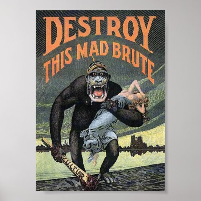 Destruir Este Mad Brute Poster (Frente)