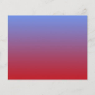Desvanecimento vermelho às cores azuis, projeto