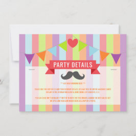 Detalhe de Aniversário do Vintage Circus Poster