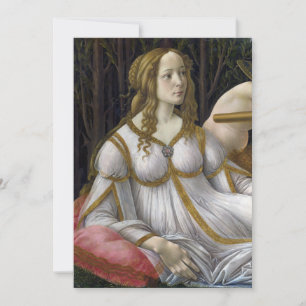 Detalhe de Vênus, Vênus e Marte por Botticelli