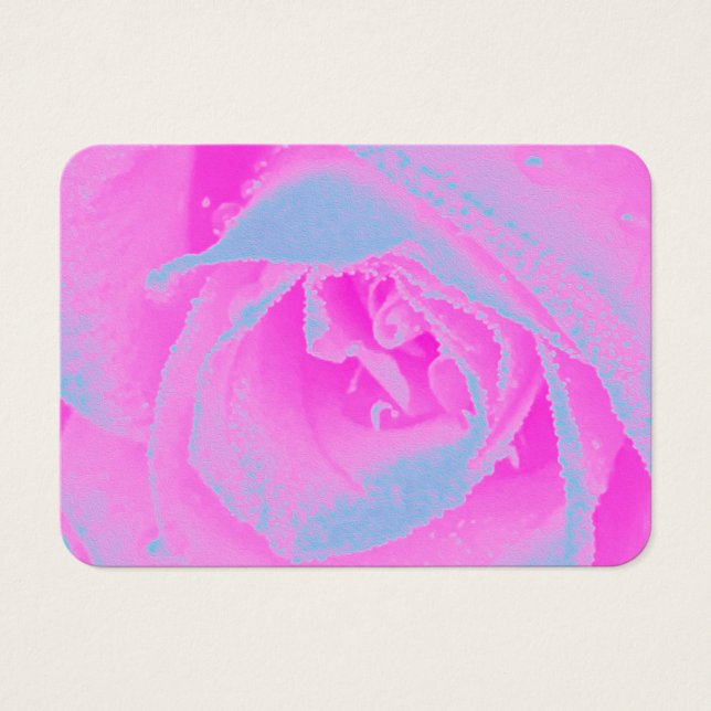 Detalhe do Rosa azul-claro e rosa-quente perfeito (Frente)