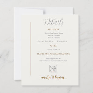 Detalhes Cartão Casamento Minimalista