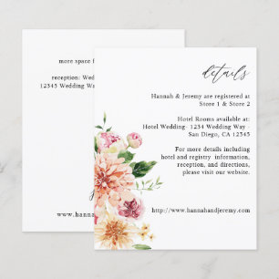 Detalhes da Floral & Greenerescência do Pêssego do