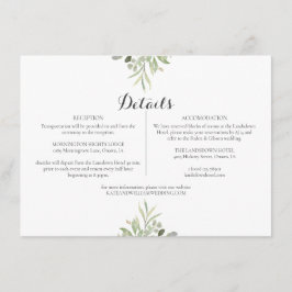 Detalhes da Informação do Script de Casamento com 