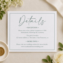 Detalhes de Caligrafia de Casamento em Script Eleg