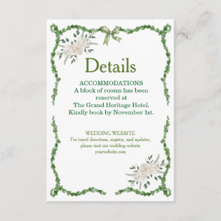 Detalhes de Casamento Botânico Verde Esmeralda Ele