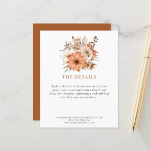 Detalhes do Casamento de Florais do outono de Orça