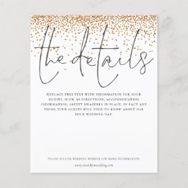 Detalhes do Casamento de Orçamento Dourado Gabinet