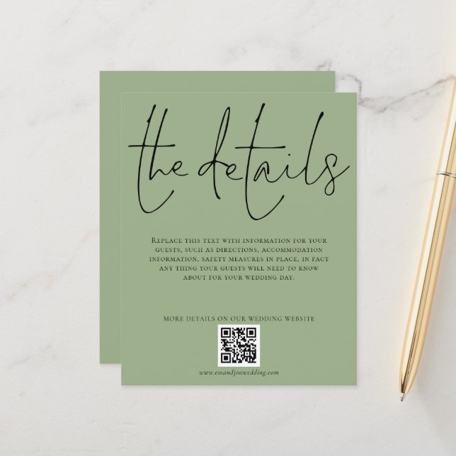 Detalhes do Casamento de Orçamento Encl do Script  (Frente/Verso In Situ)