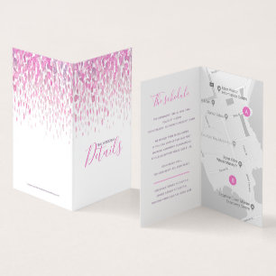 Detalhes do casamento mapa de programação de cinza