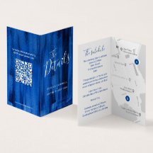 Detalhes do convidado de casamento mapa QR code sa