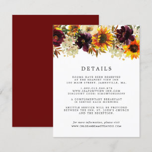 Detalhes do Convite de Casamento das Cores de Outo