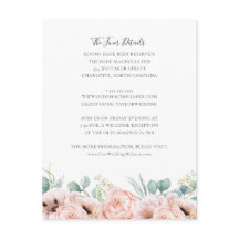 Detalhes do Convite de Casamento Katrina Pink Flor