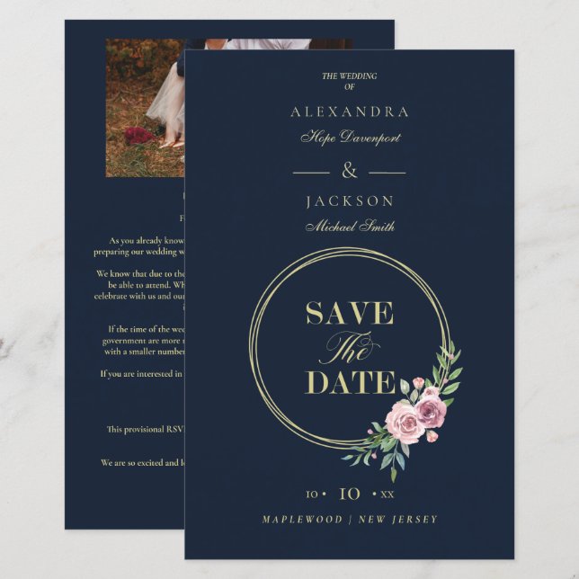 Detalhes do Covid Barato Vermelhidão Floral Rosa R (Frente/Verso)