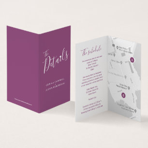 Detalhes do evento de casamento mapa de agenda de