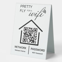 Detalhes do WiFi Voo Bonito para um código QR wifi