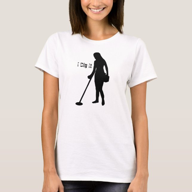 Detecção de metal - Eu Canto - T-Shirt (Frente)