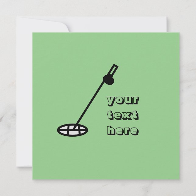 detecção de metal verde mínimo (Frente)