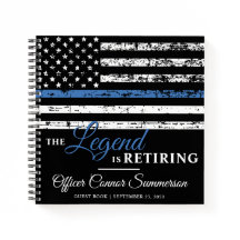 Detenção Policial - Sinalizador Thin Blue Line Con