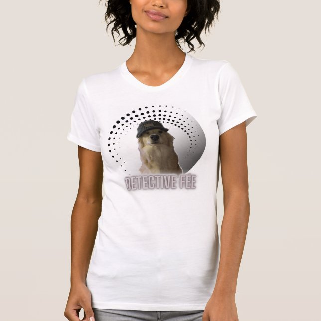 Detetive Feed T-Shirt - The Canine Whodunit (Frente)