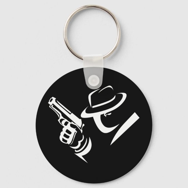 Detetive Mobster Chaveiro 2 (Frente)