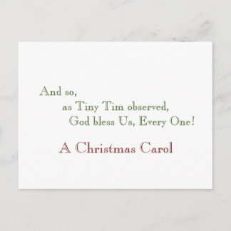 deus abençoe-Nos, Todos! Cartão Postal