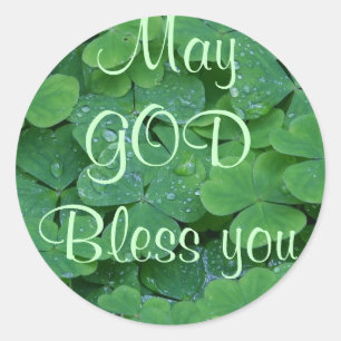 Deus abençoe você etiquetas