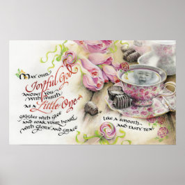 Deus alegre, 20"x12,5", Impressão