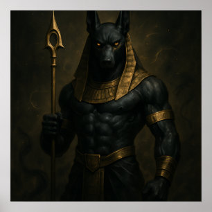 Deus Anubis do Poster de Pós-Vida