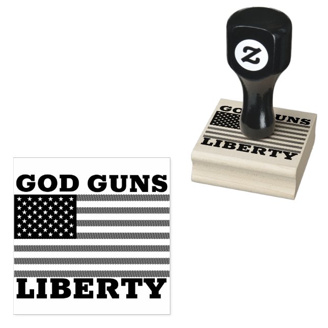 DEUS ARMAS LIBERDADE CARIMBOS (Carimbado)