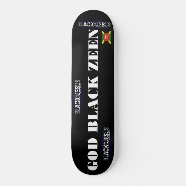 DEUS BLACK ZEEN skate (Frente)