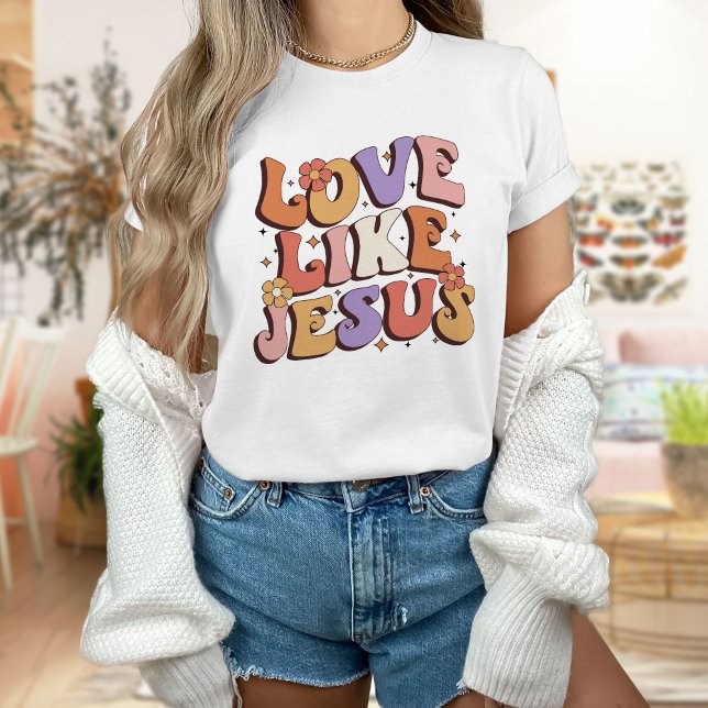 Deus, Camisa Discípulo, Amor Como Jesus (Criador carregado)