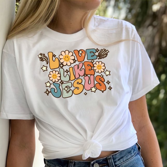 Deus, Camisa Discípulo, Amor Como Jesus T-Shirt (Criador carregado)