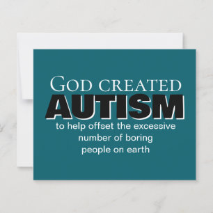 Deus criou autismo por uma razão especial